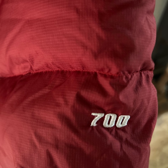 Men's Puffer North Face Full Zipper Jacket w/Hideaway Hood - Picture 3 of 6